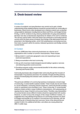 Factors that contribute to community business success